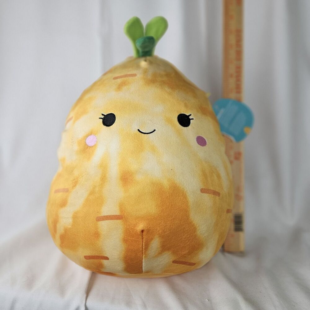 Special Edition 16" Sandra The‎ Carrot Squishmallows Exclusive Tag Ripped